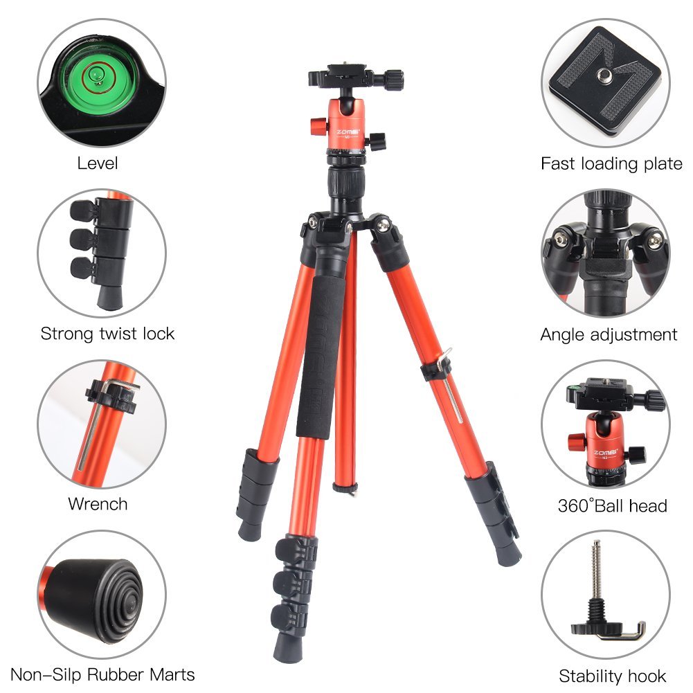 ZOMEI M3 Aluminum Tripod ขาตั้งกล้อง